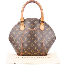 Louis Vuitton-Louis Vuitton Canvas Monogram Ellipse PM Handbag-Brown