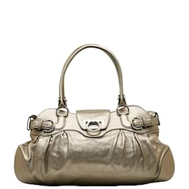 Autre Marque-Gancini Marisa Leather Shoulder Bag AB-21 5370-Other