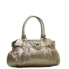 Autre Marque-Gancini Marisa Leather Shoulder Bag AB-21 5370-Other