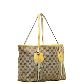 Gucci-GG Canvas Jolly Tote Bag 211971-Other