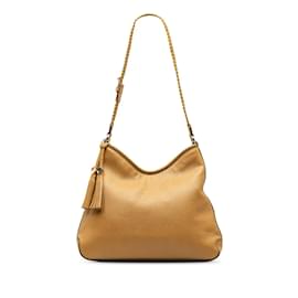 Autre Marque-Leather Shoulder Bag 336659-Other