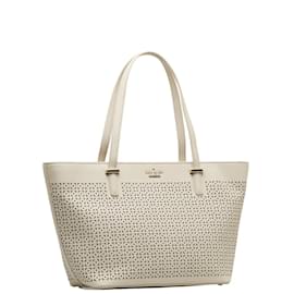 Autre Marque-Perforated Leather Mini Harmony Tote Bag PXRU6716-Other