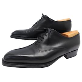 JM Weston-JM WESTON BEAUBOURG SHOES 634 9E 43 IN BLACK LEATHER + SHOES-Black