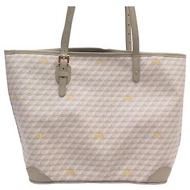 Fauré Le Page BOLSA DE BATALHA DIÁRIA FAURE LE PAGE 35 BOLSA DE MÃO EM LONA SAND SHELL Bege