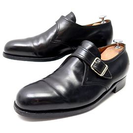 JM WESTON SCHUHE 531 7.5E 41.5 SCHUHE SCHWARZE LEDERLOAFERS Schwarz