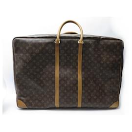 Louis Vuitton-MALA LOUIS VUITTON SIRIUS 70 BOLSA DE VIAGEM EM LONA MONOGRAMA M41400 bagagem-Marrom