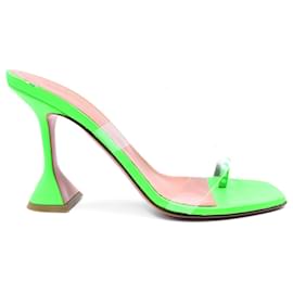 Amina Muaddi-Sandals-Green