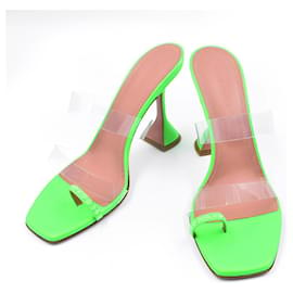 Amina Muaddi-Sandals-Green