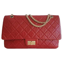 Chanel-Bolsa de Chanel 2.55 COLORETE-Roja