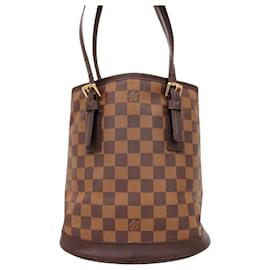 Louis Vuitton-Louis Vuitton Bucket PM-Brown