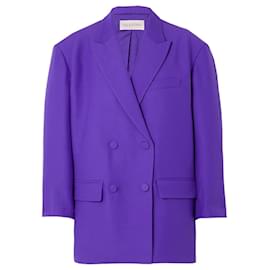 Valentino Garavani-Jackets-Purple