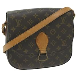 Louis Vuitton-LOUIS VUITTON Monogram Saint Cloud GM Shoulder Bag M51242 LV Auth ep3040-Monogram