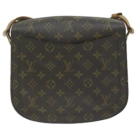 Louis Vuitton-LOUIS VUITTON Monogram Saint Cloud GM bolsa de ombro M51242 LV Auth ep3040-Monograma