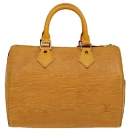 Louis Vuitton-Louis Vuitton Epi Speedy 25 Hand Bag Tassili Yellow M43019 LV Auth 64958-Other