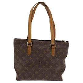 Louis Vuitton-LOUIS VUITTON Monogramm Cabas Piano Einkaufstasche M.51148 LV Auth 64838-Monogramm