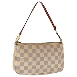 Louis Vuitton-LOUIS VUITTON Damier Azur Pochette Acessórios Bolsa N51986 Autenticação de LV 65457-Outro