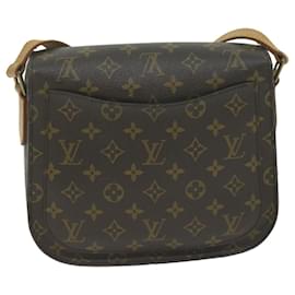 Louis Vuitton-LOUIS VUITTON Monogram Saint Cloud GM bolsa de ombro M51242 LV Auth ep3067-Monograma