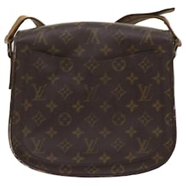 Louis Vuitton-LOUIS VUITTON Monogram Saint Cloud GM Sac à bandoulière M51242 Auth LV 64945-Monogramme