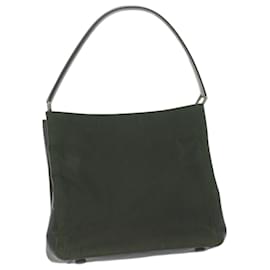 Prada-PRADA Hand Bag Nylon Khaki Auth 65079-Khaki