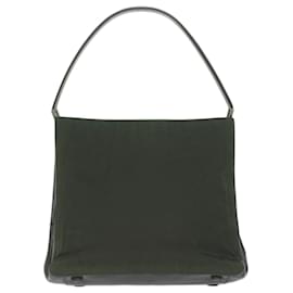 Prada-PRADA Hand Bag Nylon Khaki Auth 65079-Khaki
