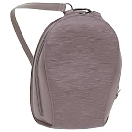 Louis Vuitton-LOUIS VUITTON Epi Mabillon Backpack Lilac M5223B LV Auth 64405-Other