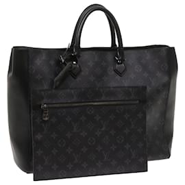 Louis Vuitton-Bolsa de mão LOUIS VUITTON Monograma Eclipse Grand Sac M44733 Autenticação LV tb1030-Outro