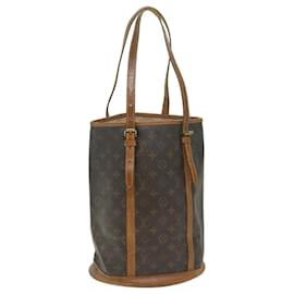 Louis Vuitton-LOUIS VUITTON Monogram Bucket GM Sac à bandoulière M42236 Auth LV 58301-Monogramme