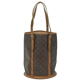 Louis Vuitton-Bolso de hombro M con monograma Bucket GM de LOUIS VUITTON42236 LV Auth 58301-Monograma