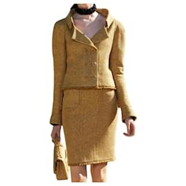 Chanel-Skirt suit-Golden