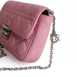 Dior-Dior Christian Dior Miss Dior Promenade bag in pink leather-Pink