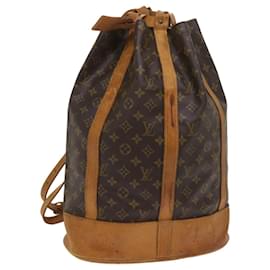 Louis Vuitton-LOUIS VUITTON Monogram Randonnee GM Shoulder Bag M42244 LV Auth 65077-Monogram