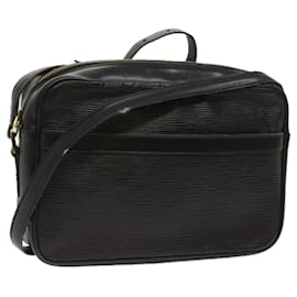 Louis Vuitton-LOUIS VUITTON Epi Trocadero 27 Shoulder Bag Black M52312 LV Auth 64800-Black