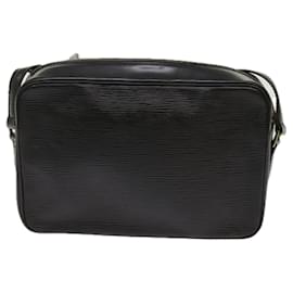 Louis Vuitton-LOUIS VUITTON Epi Trocadero 27 Shoulder Bag Black M52312 LV Auth 64800-Black