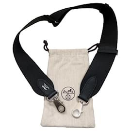 Hermès-new Hermès shoulder strap for kelly bag with dustbag-Grey