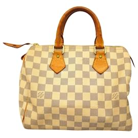 Louis Vuitton-Louis Vuitton Speedy 25-White