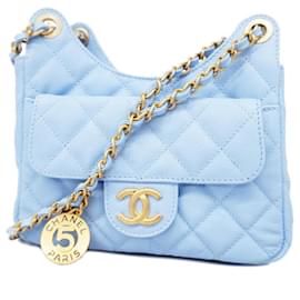 Chanel-Chanel Hobo-Blue