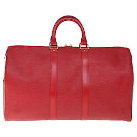 Louis Vuitton-Louis Vuitton Keepall 45-Red