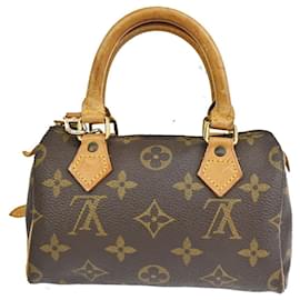 Louis Vuitton-Louis Vuitton Mini Speedy-Marrom