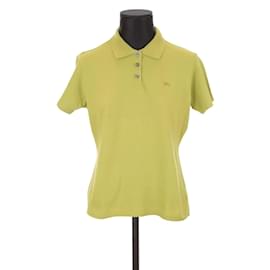 Burberry-Cotton Polo Shirt-Green