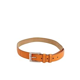 Prada Cinto de couro Laranja