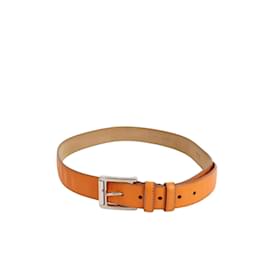 Prada-Leather belt-Orange