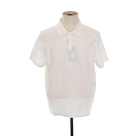 Saint Laurent-Poloshirt aus Baumwolle-Weiß