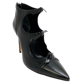 Alexandre Birman-Alexandre Birman Zapatos Oxford Louise de cuero negro-Negro