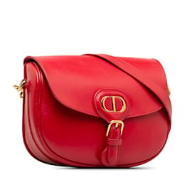 Dior-Red Dior Medium Bobby Crossbody Bag-Red