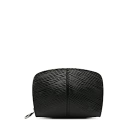 Louis Vuitton-Pochette à monnaie portefeuille portefeuille Louis Vuitton Epi Z noire-Noir
