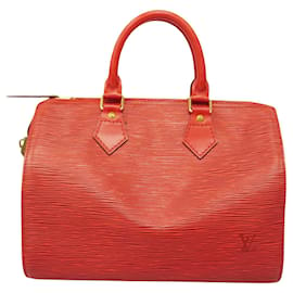 Louis Vuitton-Louis Vuitton Speedy 25-Rouge