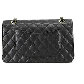 Chanel-Chanel forrado Flap-Negro