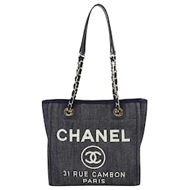 Chanel-Chanel Deauville-Marineblau
