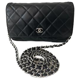 Chanel-Chanel Wallet On Chain-Noir