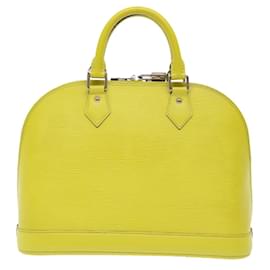 Louis Vuitton-LOUIS VUITTON Epi Alma Hand Bag 2way Pistachian M40950 LV Auth 50098-Green